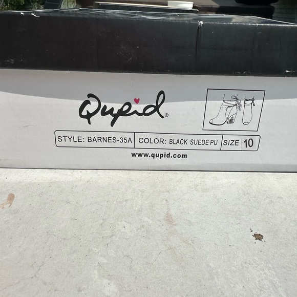 Qupid Barnes Bootie wedges - Picture 2 of 8